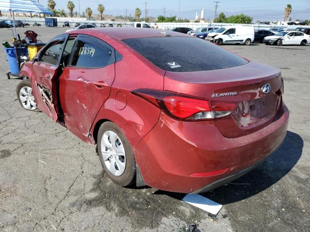 Photo 3 from auction – 2016 HYUNDAI ELANTRA SE with VIN 5NPDH4AE1GH793639