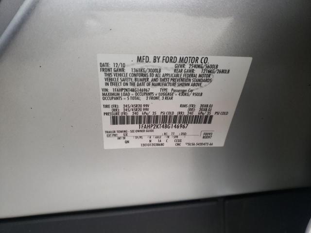 Photo 10 from auction – 2011 FORD TAURUS SHO with VIN 1FAHP2KT4BG146967