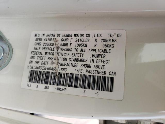 Photo 10 from auction – 2010 ACURA TSX with VIN JH4CU2F60AC011863