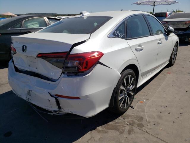 Photo 4 from auction – 2022 HONDA CIVIC EX with VIN 2HGFE1F7XNH313809