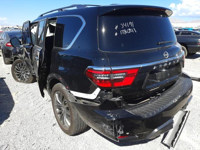 Photo 3 from auction – 2021 NISSAN ARMADA PLA with VIN JN8AY2DA4M9370577