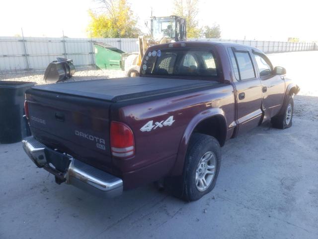 Photo 4 from auction – 2003 DODGE DAKOTA QUA with VIN 1D7HG48N13S134326