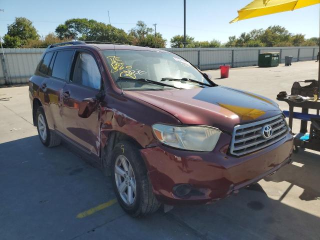 TOYOTA HIGHLANDER 2008 with VIN JTEDS41A982040938 - Photo from auction