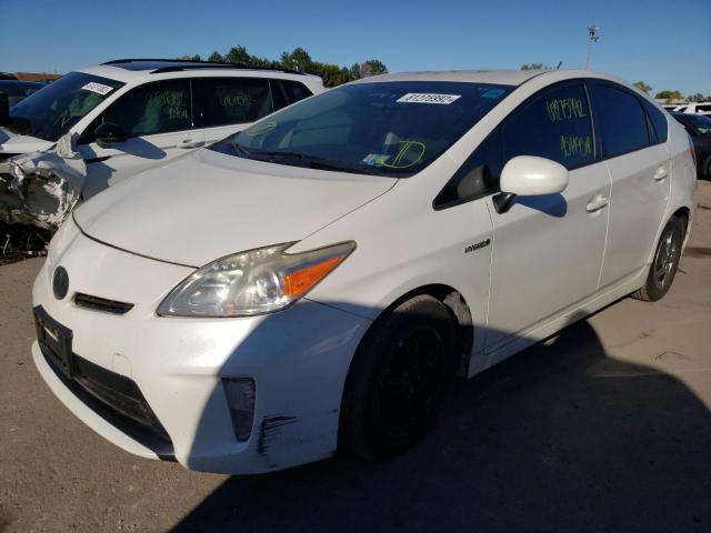 Photo 2 from auction – 2013 TOYOTA PRIUS with VIN JTDKN3DU6D0344043