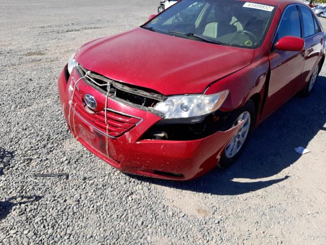 Photo 9 from auction – 2008 TOYOTA CAMRY CE with VIN 4T1BE46K18U254391