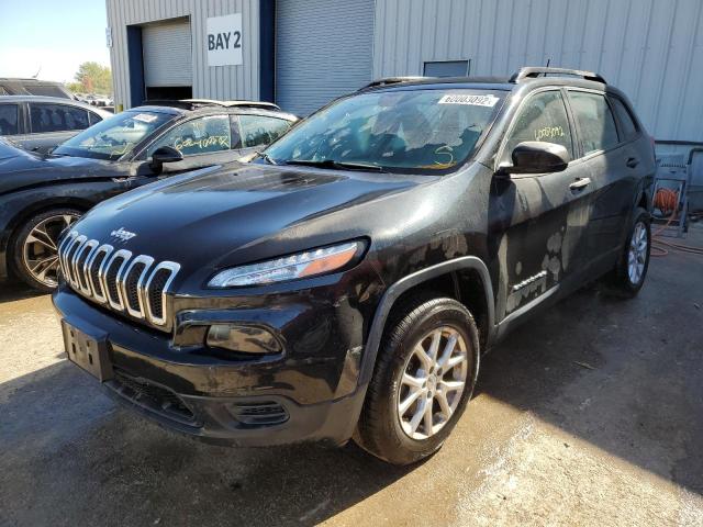 Photo 2 from auction – 2015 JEEP CHEROKEE S with VIN 1C4PJMAB6FW725398