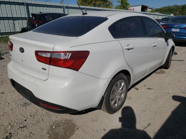 Photo 4 from auction – 2013 KIA RIO LX with VIN KNADM4A35D6225259