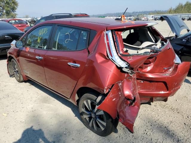 Photo 3 from auction – 2015 NISSAN LEAF S with VIN 1N4AZ0CP1FC323781