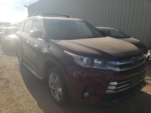 TOYOTA HIGHLANDER 2017 with VIN 5TDYZRFH5HS207258 - Photo from auction