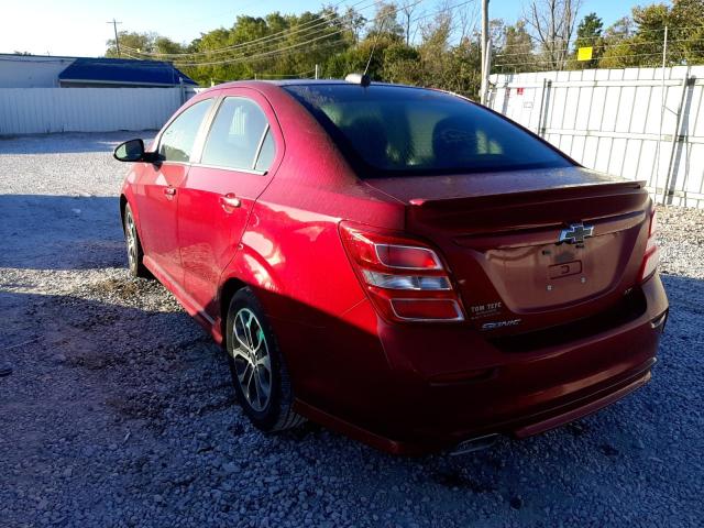 Photo 3 from auction – 2018 CHEVROLET SONIC LT with VIN 1G1JD5SH7J4131731