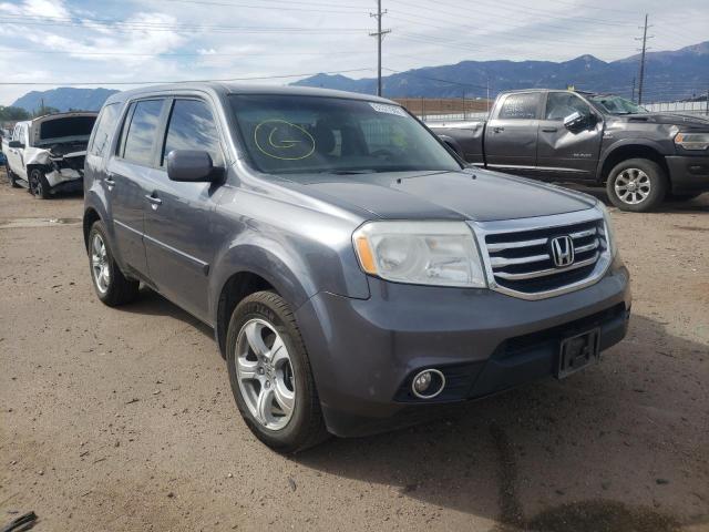 HONDA PILOT 2015 with VIN 5FNYF4H58FB010729 - Photo from auction
