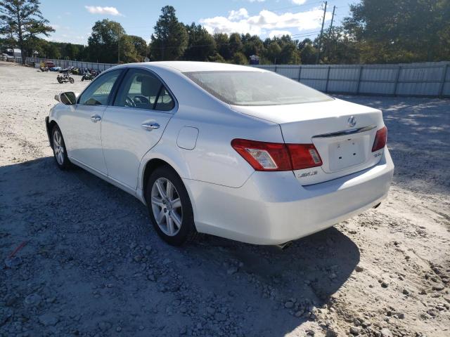 Photo 3 from auction – 2007 LEXUS ES 350 with VIN JTHBJ46G572062024