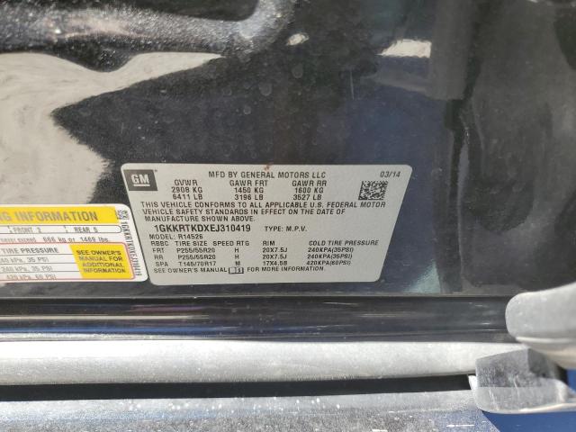 Photo 10 from auction – 2014 GMC ACADIA DEN with VIN 1GKKRTKDXEJ310419