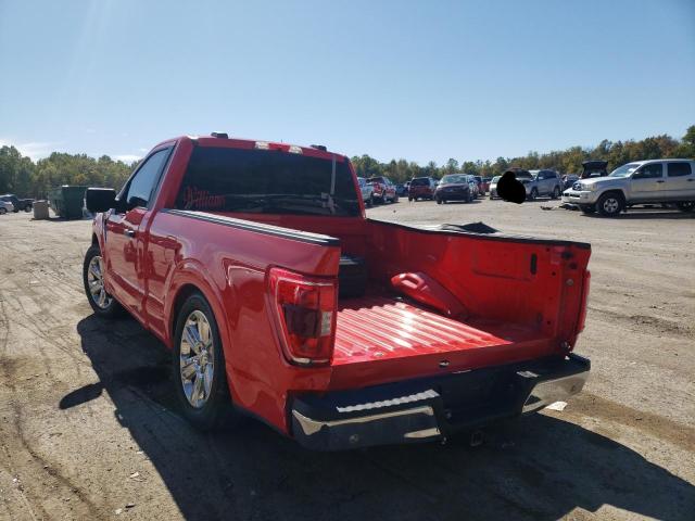 Photo 3 from auction – 2021 FORD F150 with VIN 1FTMF1C57MKE16134