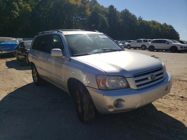 TOYOTA HIGHLANDER 2006 with VIN JTEDD21A960135801 - Photo from auction