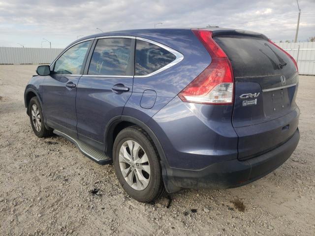Photo 3 from auction – 2014 HONDA CR-V EXL with VIN 2HKRM4H71EH109159