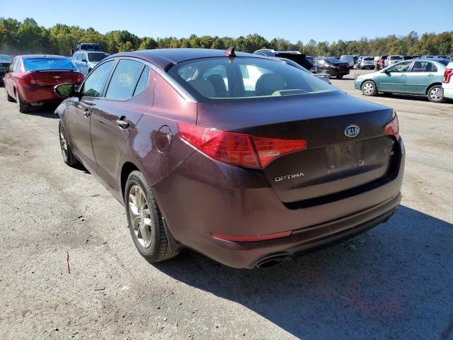 Photo 3 from auction – 2012 KIA OPTIMA LX with VIN 5XXGM4A71CG026650