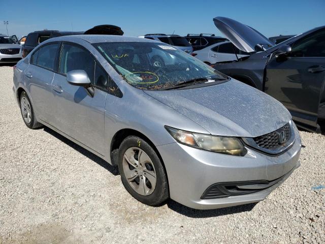 HONDA CIVIC LX 2013 with VIN 19XFB2F5XDE011801 - Photo from auction