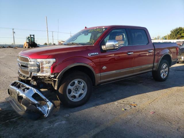 Photo 2 from auction – 2019 FORD F150 SUPER with VIN 1FTEW1E49KFB03617