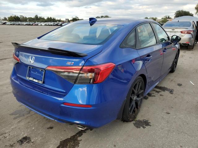 Photo 4 from auction – 2022 HONDA CIVIC SI with VIN 2HGFE1E50NH475979