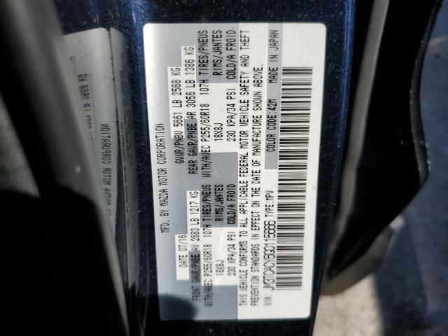 Photo 10 from auction – 2016 MAZDA CX-9 TOURI with VIN JM3TCACY6G0115666