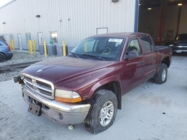Photo 2 from auction – 2003 DODGE DAKOTA QUA with VIN 1D7HG48N13S134326