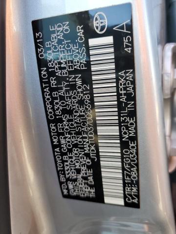Photo 10 from auction – 2013 TOYOTA YARIS with VIN JTDKTUD37DD569812