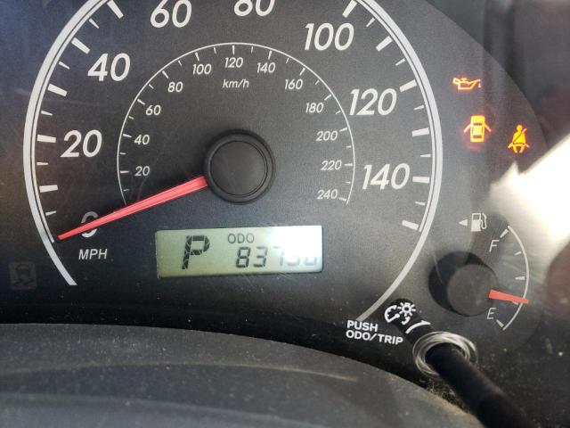 Photo 8 from auction – 2009 TOYOTA COROLLA BA with VIN 2T1BU40E49C061533