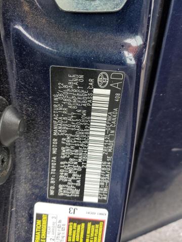 Photo 10 from auction – 2012 TOYOTA COROLLA L/ with VIN 2T1BU4EE9CC882756
