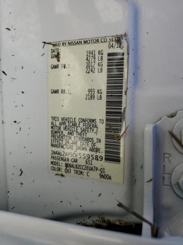 Photo 10 from auction – 2012 NISSAN ALTIMA BAS with VIN 1N4AL2AP5CN559589