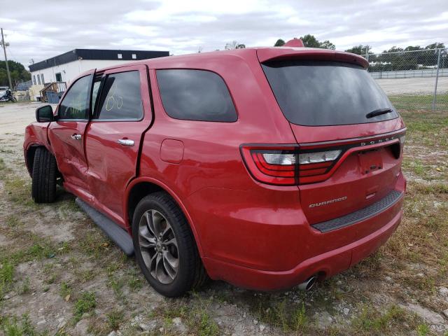 Photo 3 from auction – 2019 DODGE DURANGO GT with VIN 1C4RDHDG9KC721291