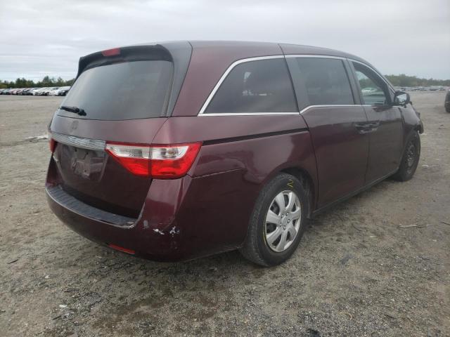Photo 4 from auction – 2011 HONDA ODYSSEY LX with VIN 5FNRL5H24BB022461