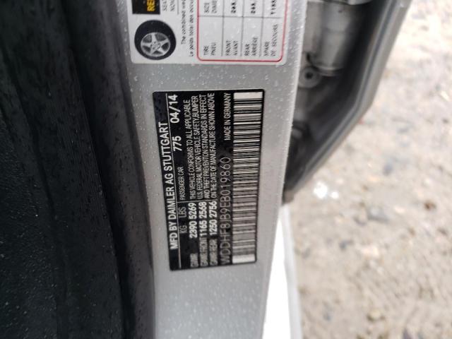 Photo 10 from auction – 2014 MERCEDES-BENZ E 350 4MAT with VIN WDDHF8JB9EB019860