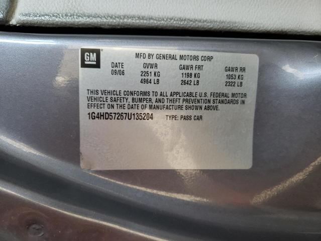 Photo 10 from auction – 2007 BUICK LUCERNE CX with VIN 1G4HD57267U135204
