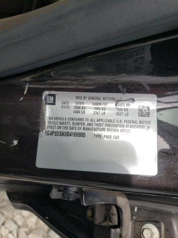 Photo 10 from auction – 2013 BUICK VERANO with VIN 1G4PS5SK8D4166880