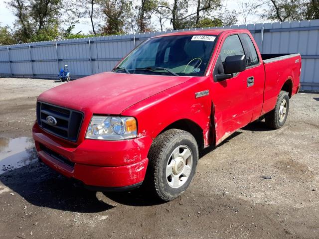 Photo 2 from auction – 2004 FORD F150 with VIN 1FTRF14W54NB27345