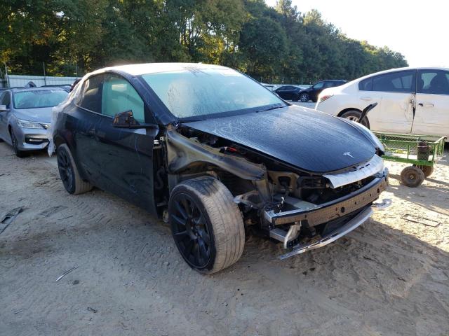 TESLA MODEL Y 2021 with VIN 5YJYGDEE4MF256367 - Photo from auction