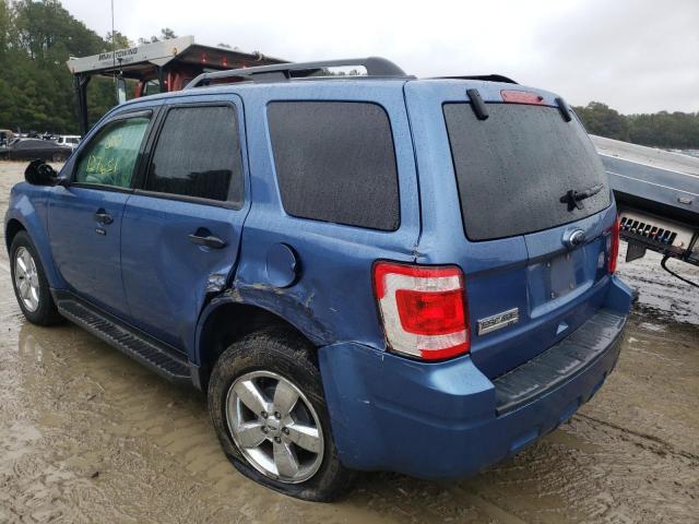 Photo 3 from auction – 2010 FORD ESCAPE XLT with VIN 1FMCU0D72AKA10202