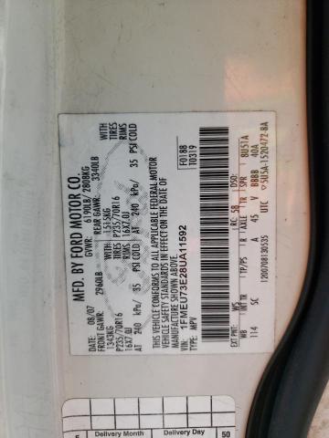 Photo 10 from auction – 2008 FORD EXPLORER X with VIN 1FMEU73E28UA11592