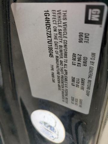 Photo 10 from auction – 2007 BUICK LUCERNE CX with VIN 1G4HD572X7U106045