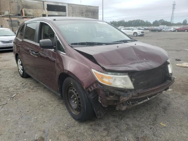 HONDA ODYSSEY LX 2011 with VIN 5FNRL5H24BB022461 - Photo from auction