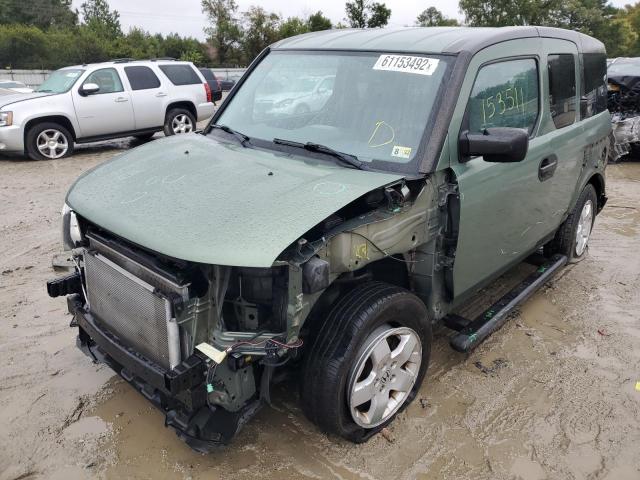 Photo 2 from auction – 2004 HONDA ELEMENT EX with VIN 5J6YH28594L004733