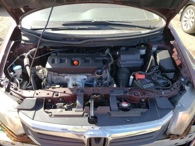 Photo 7 from auction – 2012 HONDA CIVIC LX with VIN 2HGFB2E59CH039563