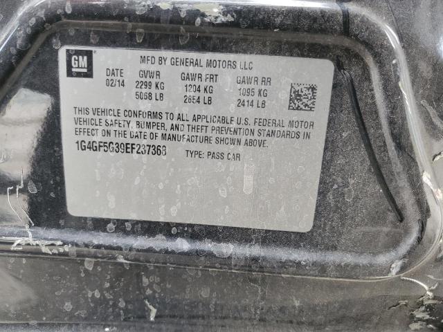 Photo 10 from auction – 2014 BUICK LACROSSE T with VIN 1G4GF5G39EF237368