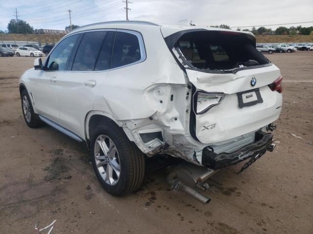 Photo 3 from auction – 2021 BMW X3 XDRIVE3 with VIN 5UXTY5C09M9H04425