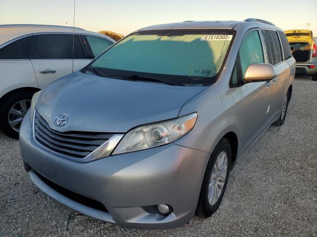 Photo 2 from auction – 2014 TOYOTA SIENNA XLE with VIN 5TDYK3DC6ES438402