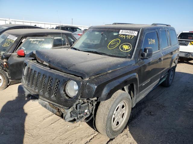 Photo 2 from auction – 2016 JEEP PATRIOT SP with VIN 1C4NJPBA2GD599987