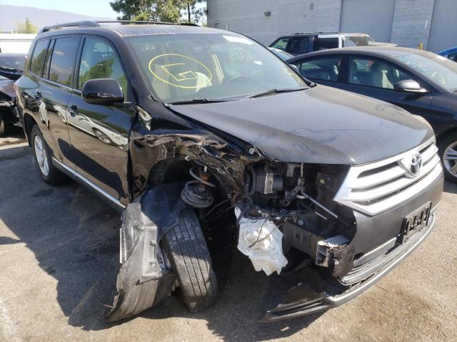 TOYOTA HIGHLANDER 2012 with VIN 5TDZK3EH6CS051649 - Photo from auction