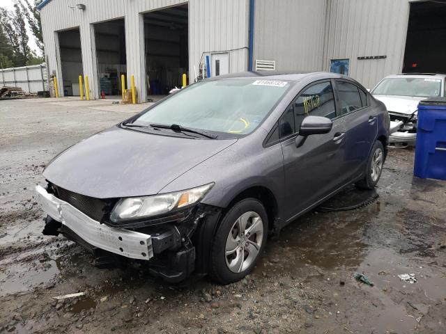 Photo 2 from auction – 2014 HONDA CIVIC LX with VIN 19XFB2F59EE079783