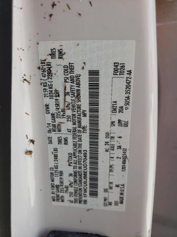 Photo 10 from auction – 2014 FORD ESCAPE TIT with VIN 1FMCU0J98EUD70493